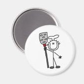 Chef-kok met Spatel Magneet (Voorkant / Achterkant)