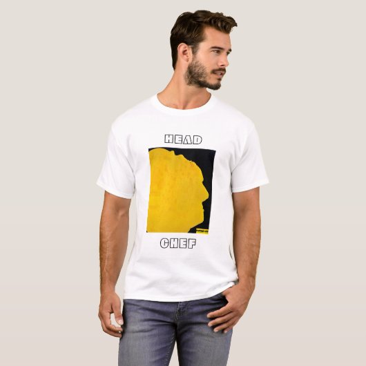 Chef-kok Pannenkoek Art Funky T-shirt (Voorkant volledig)