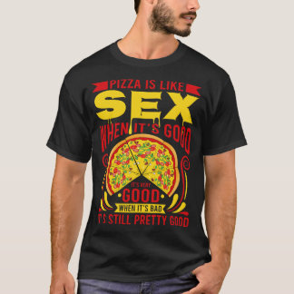 Chef-kok Pizza Chef Outfit Pizzeria Restaurant 8 T-shirt