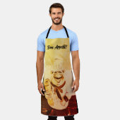 Chef-kok Schort (Gedragen)