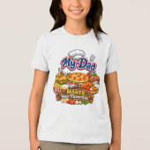 Chef / Kok Tri-Blend Shirt (Voorkant)