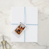 Chef-kok Voeg naam tekst mannen keuken bakkerij Cadeaulabel (Met Touw)