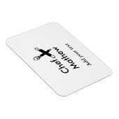 Chef-kok Voeg naam tekst mannen keuken bakkerij Magneet (Rechterzijde)