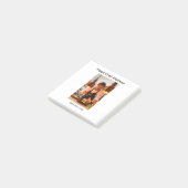 Chef-kok Voeg naam tekst mannen keuken bakkerij Post-it® Notes (Schuin)