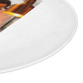 Chef-kok Voeg naam tekst mannen keuken bakkerij Snijplank (Hoek)