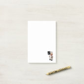 Chef kok - WELKOM menukaart Post-it® Notes (Op bureau)