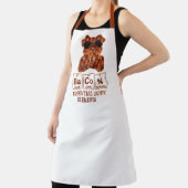 Chef Koken Gag Gift | Grappige nieuwigheid spek on Schort (Insitu)