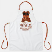 Chef Koken Gag Gift | Grappige nieuwigheid spek on Schort (Voorkant)