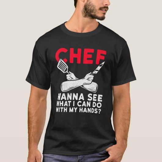 Chef-koken voor een kap t-shirt (Voorkant)