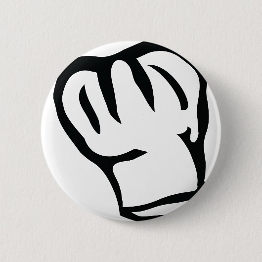 chef-kokokok ronde button 5,7 cm (Voorkant)