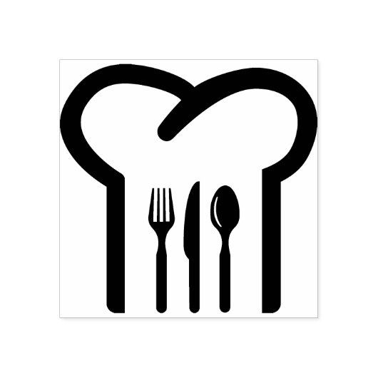 Chef-koks pet servies art stempel (Afrduk)