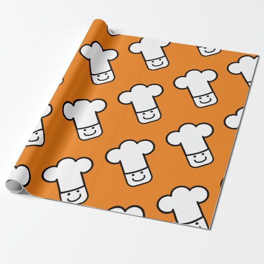 Chef-kop Cadeaupapier (Uitgerold)