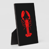 Chef & kreeft | Cartoon kreeft Lovers Gift Fotoplaat (Zijkant)