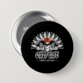 Chef Life: Gesneden en gesneden Ronde Button 7,6 Cm (Voorkant /achterkant)