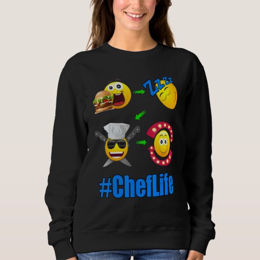 Chef Life Lifestyle Koken 1 Trui (Voorkant)