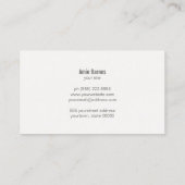 Chef-Logo catering whiskycatering Visitekaartje (Achterkant)