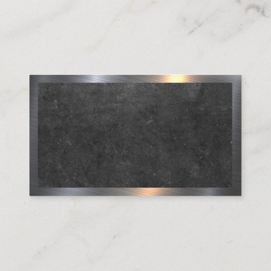 Chef Logo | QR Code | Culinair Visitekaartje (Achterkant)