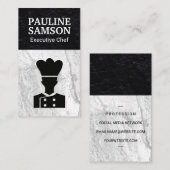 Chef-Logo Visitekaartje (Voorkant / Achterkant)