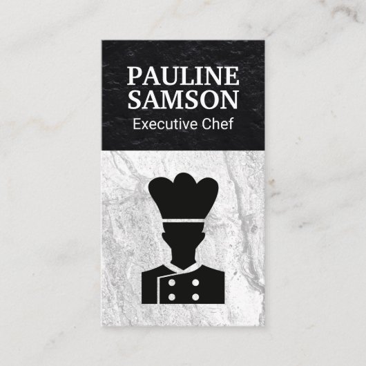 Chef-Logo Visitekaartje (Voorkant)