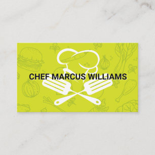 Chef Logo   Voedselpatroon Visitekaartje