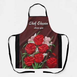 Chef Love You All-Over Print Schort