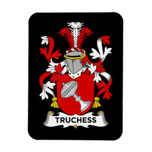 Chef Lover Truchess Coat of Arms - Family Crest Magneet