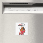 Chef met Dikke Hond - Magneet 2 (Insitu (Vaatwasser))