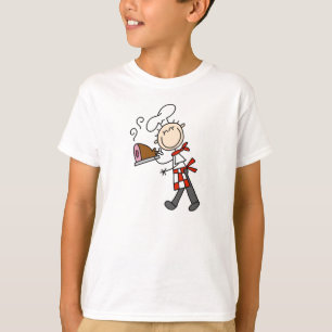 Chef Met Gebakken Ham T-shirt