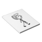 Chef Met Lepel Notitieblok (Schuin)