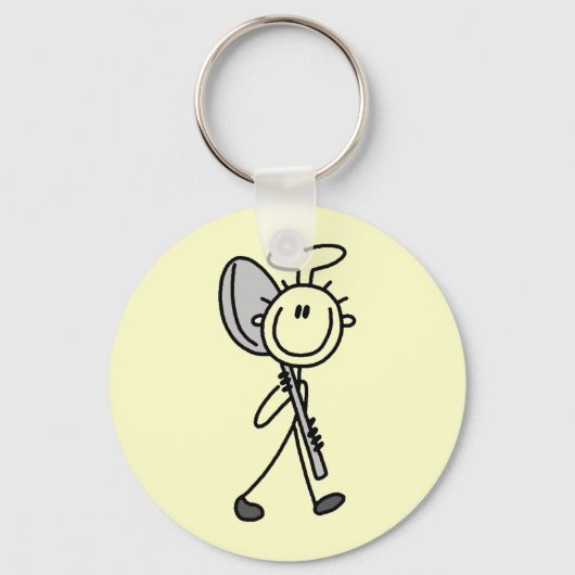 Chef Met Lepel Sleutelhanger (Voorkant)
