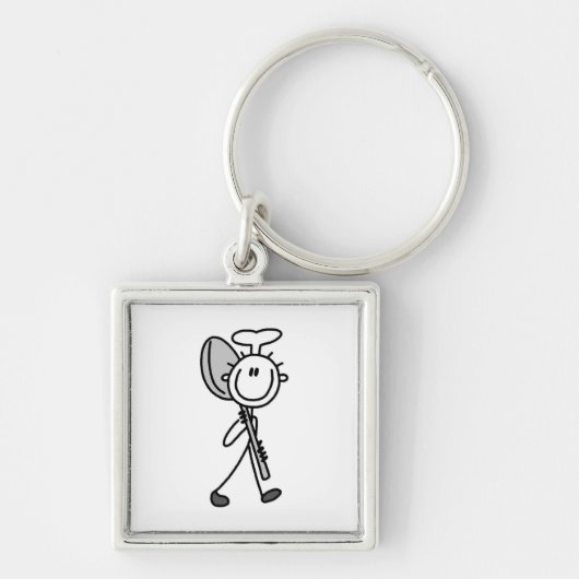Chef Met Lepel Sleutelhanger (Voorkant)