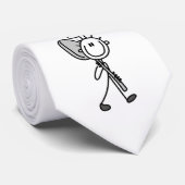 Chef Met Lepel Stropdas (Opgerold)