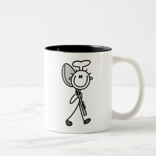 Chef Met Lepel Tweekleurige Koffiemok