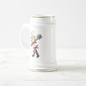 Chef Met Slagtangen Bierpul (Voorkant links)