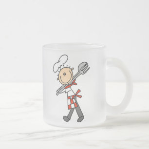 Chef Met Slagtangen Matglas Koffiemok