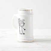 Chef Met Spatel Bierpul (Voorkant links)