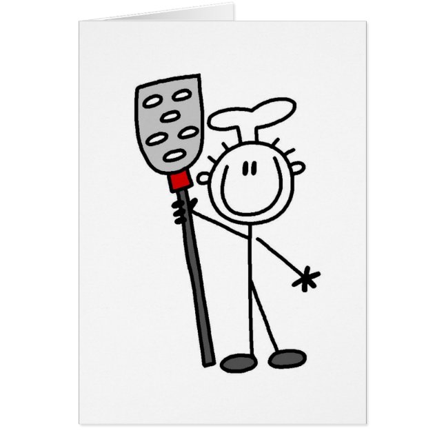 Chef met spatula (Voorkant)