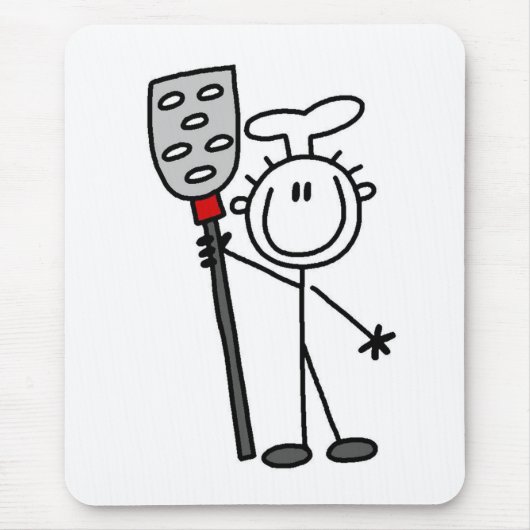 Chef met spatula muismat (Voorkant)