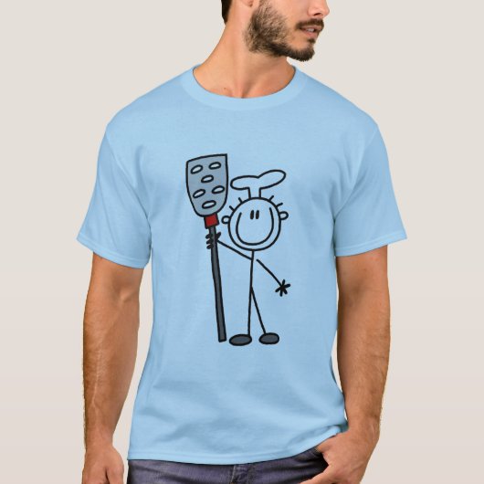 Chef met Spatula Tshirts en cadeautjes (Voorkant)