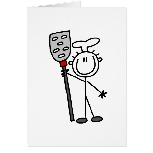 Chef met Spatula Tshirts en cadeautjes (Voorkant)