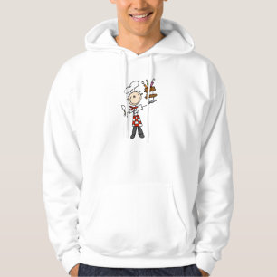 Chef Met Verjaardagstaart Hoodie