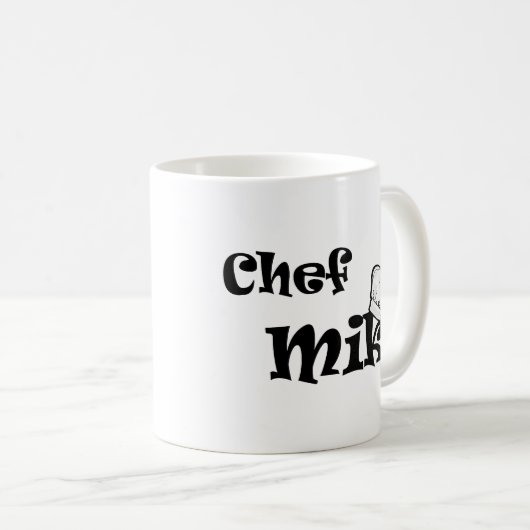 Chef Mike Koffiemok (Voorkant rechts)