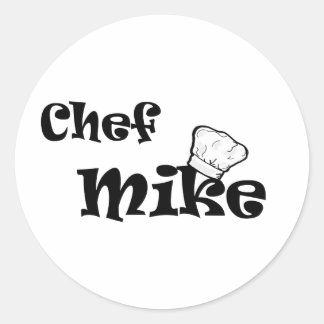 Chef Mike Ronde Sticker