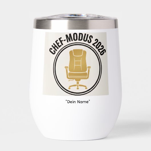 Chef-Modus 2026 Business Trinkbecher (Voorkant)