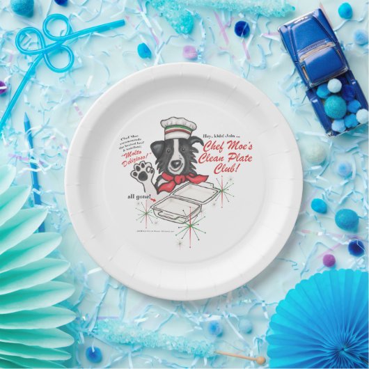 Chef Moe's Clean Bord Club Paper Bord (Feest)