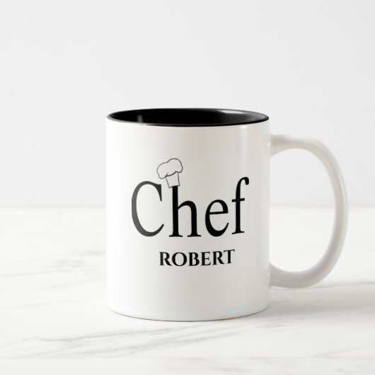 Chef-Mok Tweekleurige Koffiemok (Rechts)