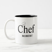 Chef-Mok Tweekleurige Koffiemok (Links)