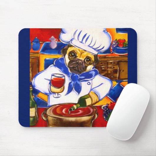 Chef Mops Muismat (Met muis)