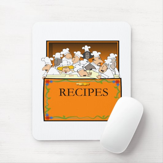 Chef Mousepad Muismat (Met muis)