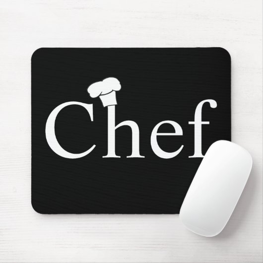 Chef Mousepad Muismat (Met muis)